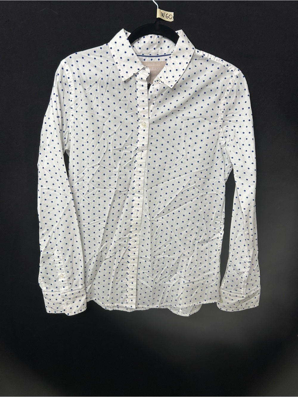 Women’s Banana Republic Dot Print Soft Wash Button Shirt Medium